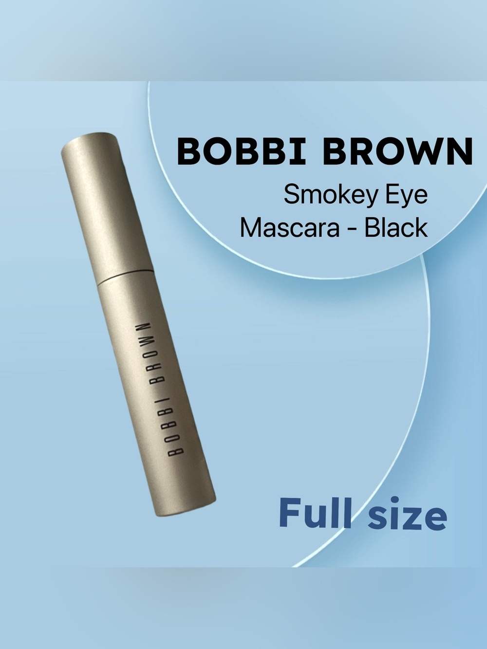🇺🇸🆕NWOB BOBBI BROWN | FULL | Volumizing & Long-wear Black Smokey Eye Mascara